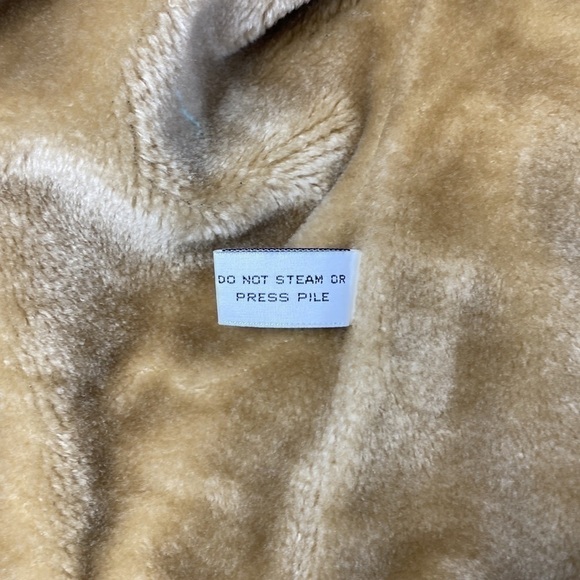 Vintage London Fog Blue Faux Fur Lined Jacket Size 12 Regular 80s - Picture 9 of 14